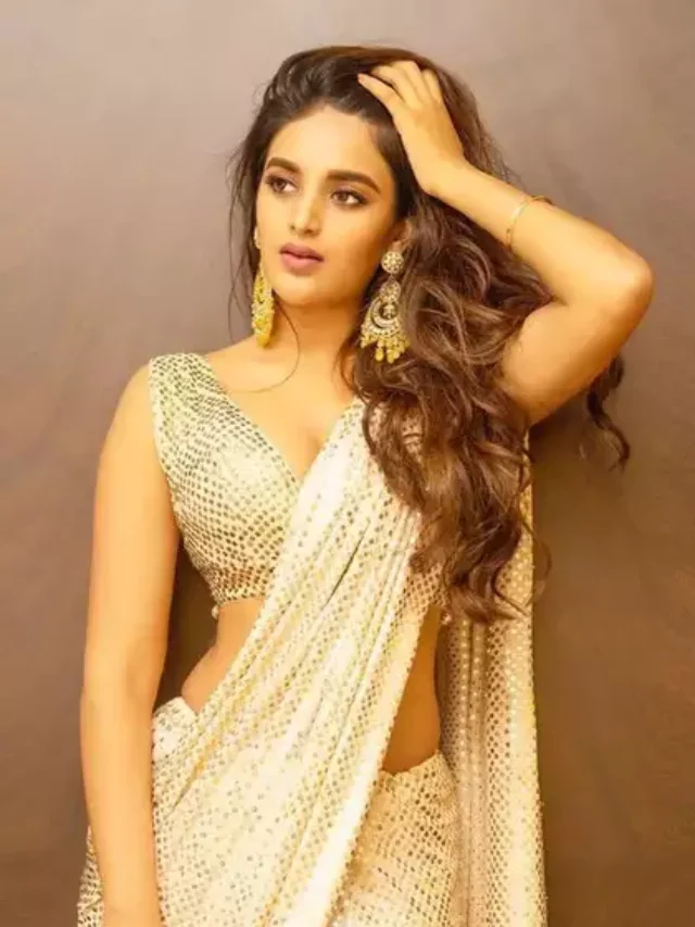 The elegant and traditional sarees of Niddhi Agerwal are recognized